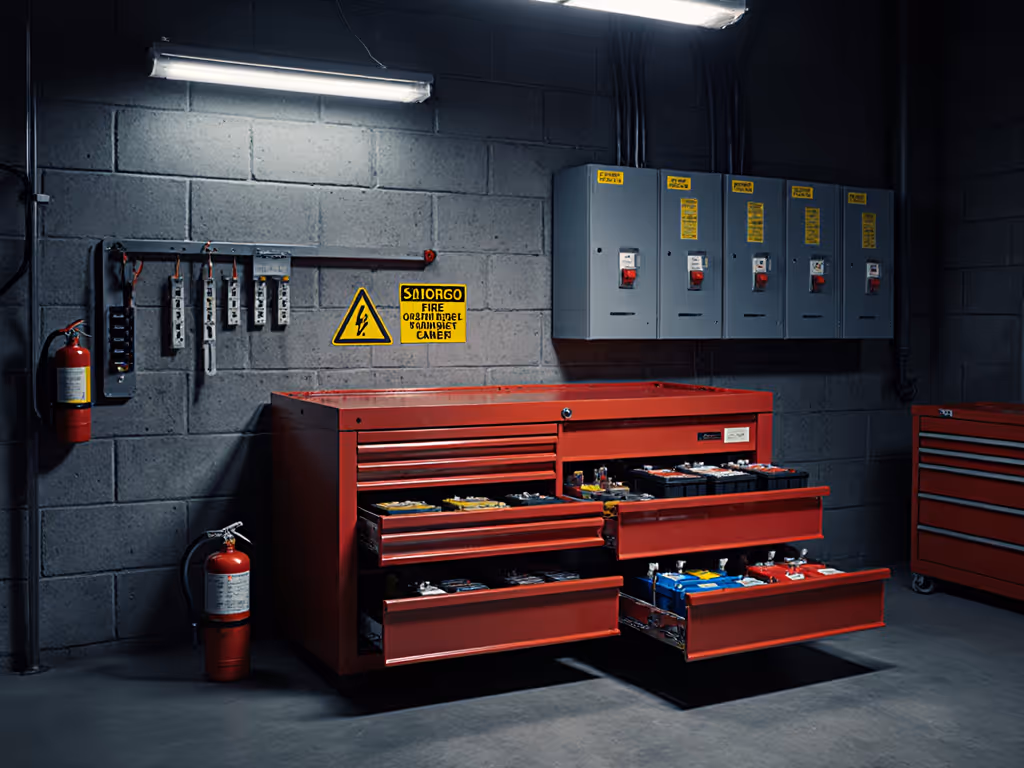 Tool Chest Fire Safety: Prevent Workshop Electrical Fires