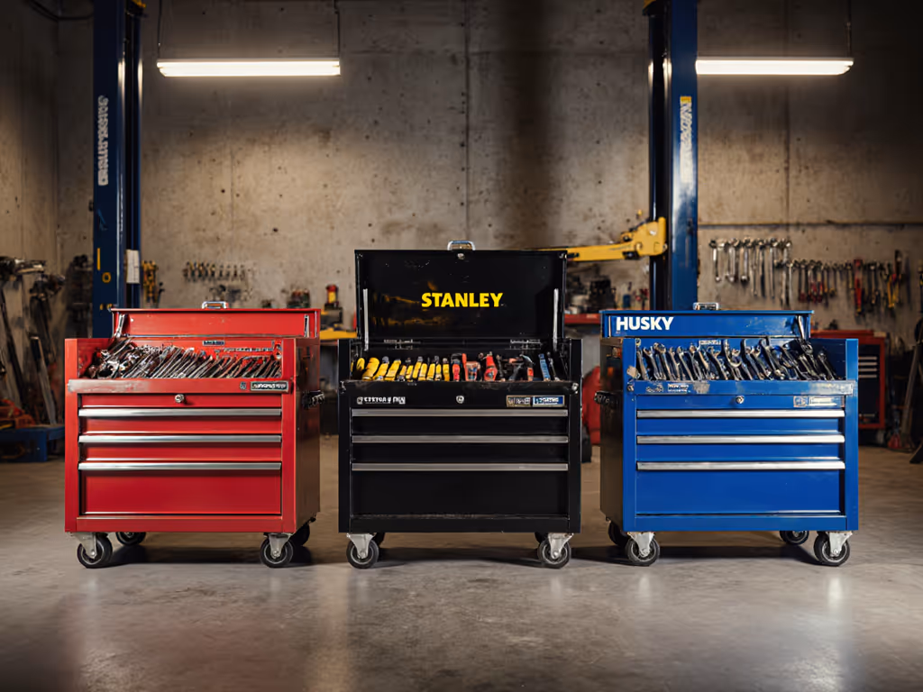 Best Tool Chest Value: Craftsman vs Stanley vs Husky