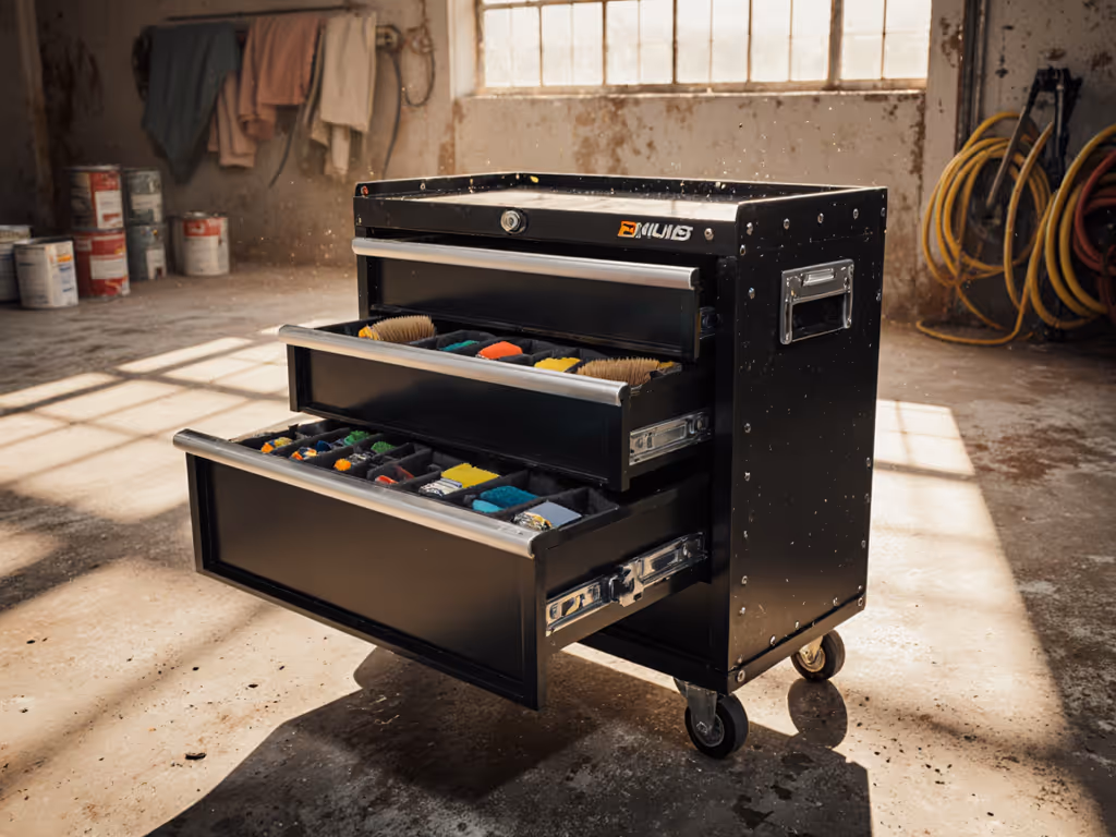 Painter's Tool Chest Organization That Survives Daily Use