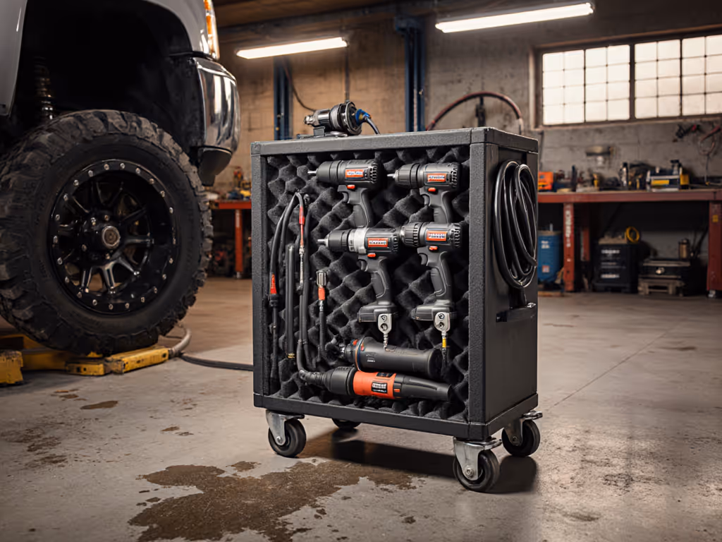 Built Tough Air Tool Storage for Instant Tool Access