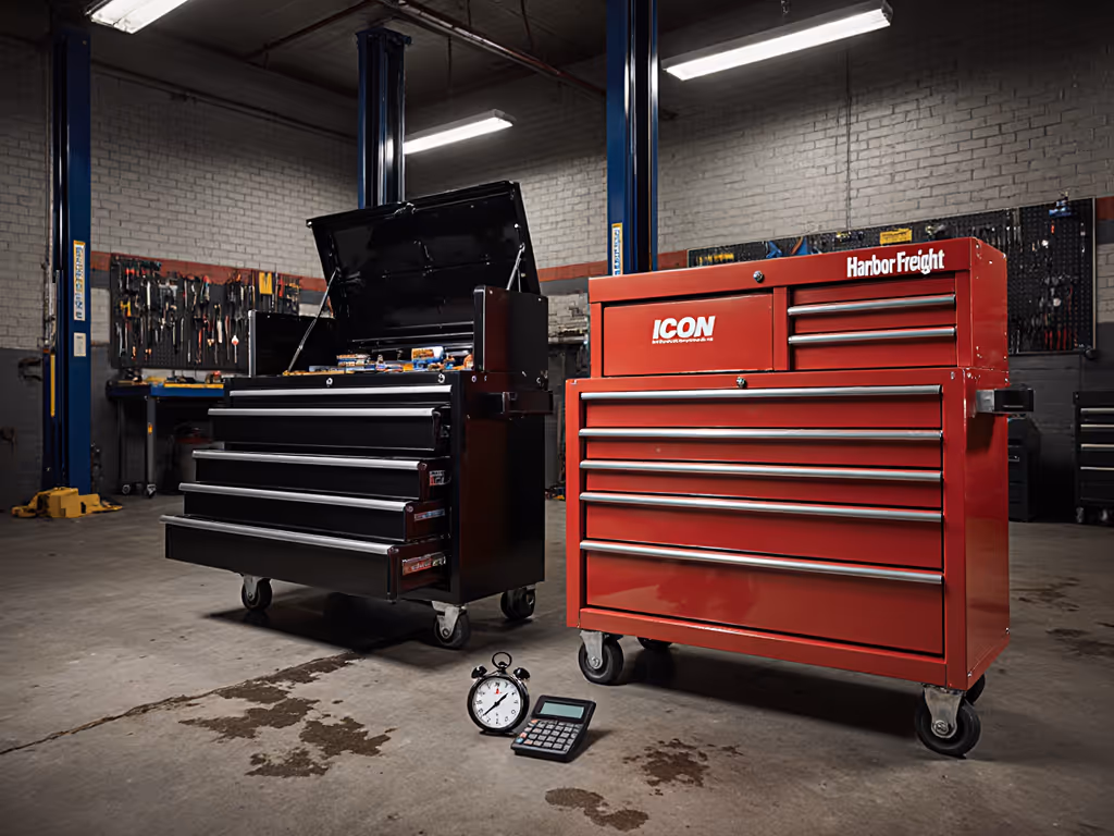 Series 3 vs ICON Harbor Freight Tool Chests: Real Cost Analysis