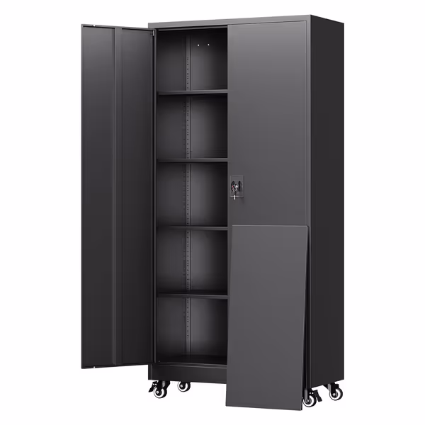 Yizosh Metal Garage Storage Cabinet